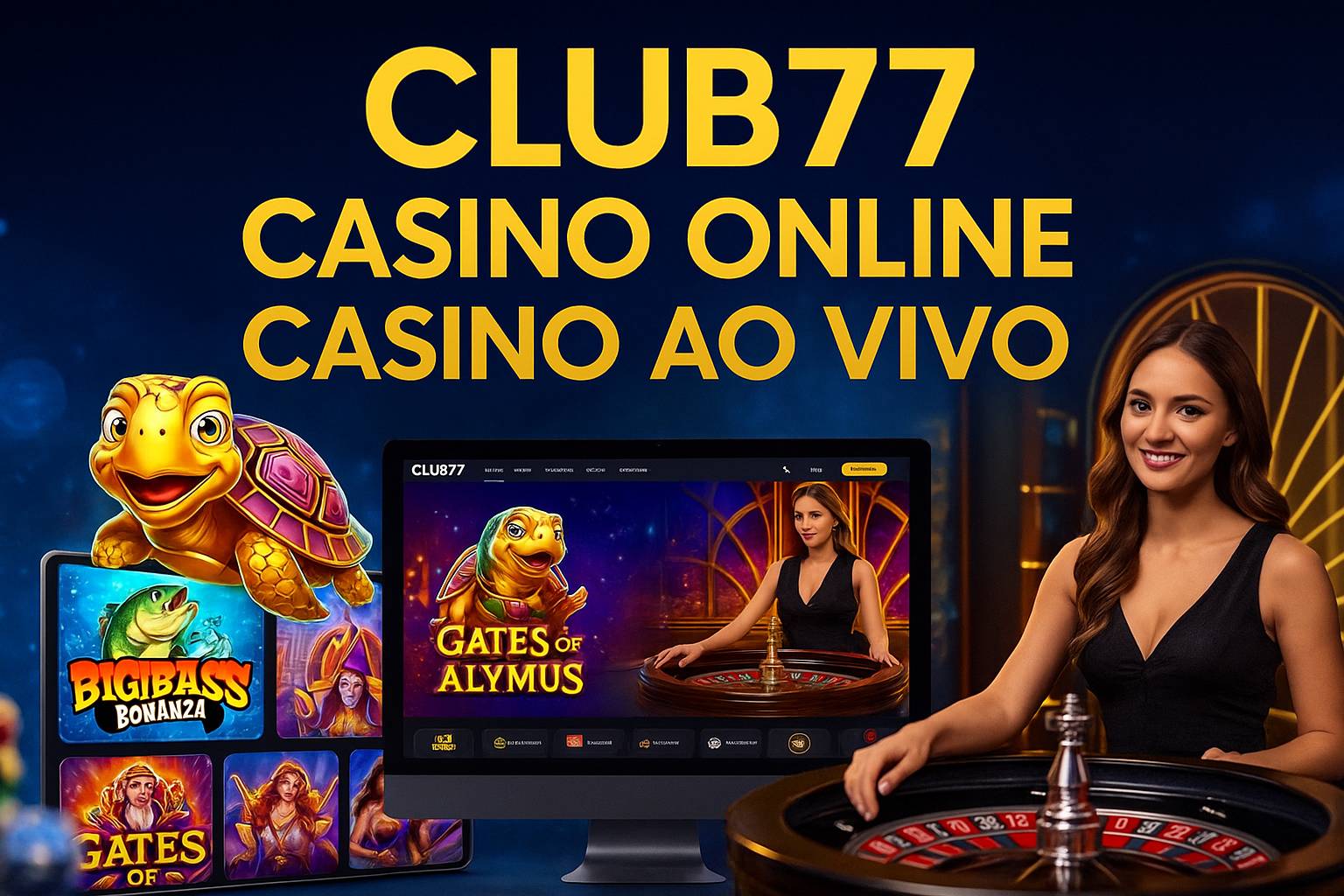 O CLUB77 Live Casino lança promoções regularmente