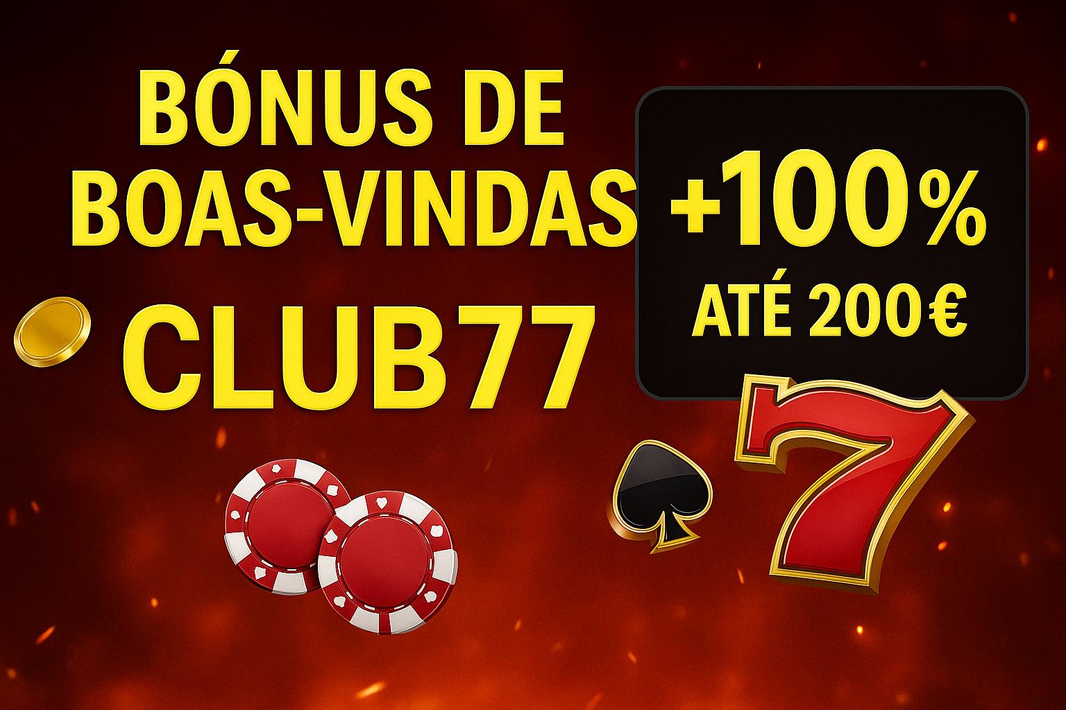 Criar uma nova Conta no plataforma CLUB77